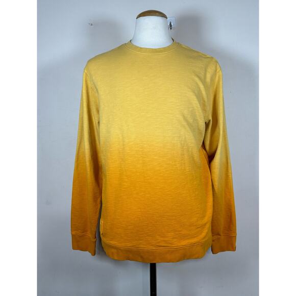 Authentic Original Chick-Fill-A Ombre Crewneck Pullover Sweater Honey Mustard - Picture 1 of 8